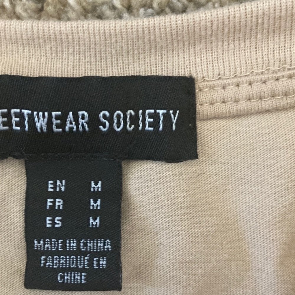 Streetwear Society Beige Horse Graphic Tee - Picture 2 of 3